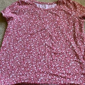 Floral tee